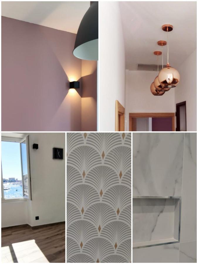 Face Au Vieux Port Vue 180 De Notre Dame Au Panier Apartment Марсилия Екстериор снимка